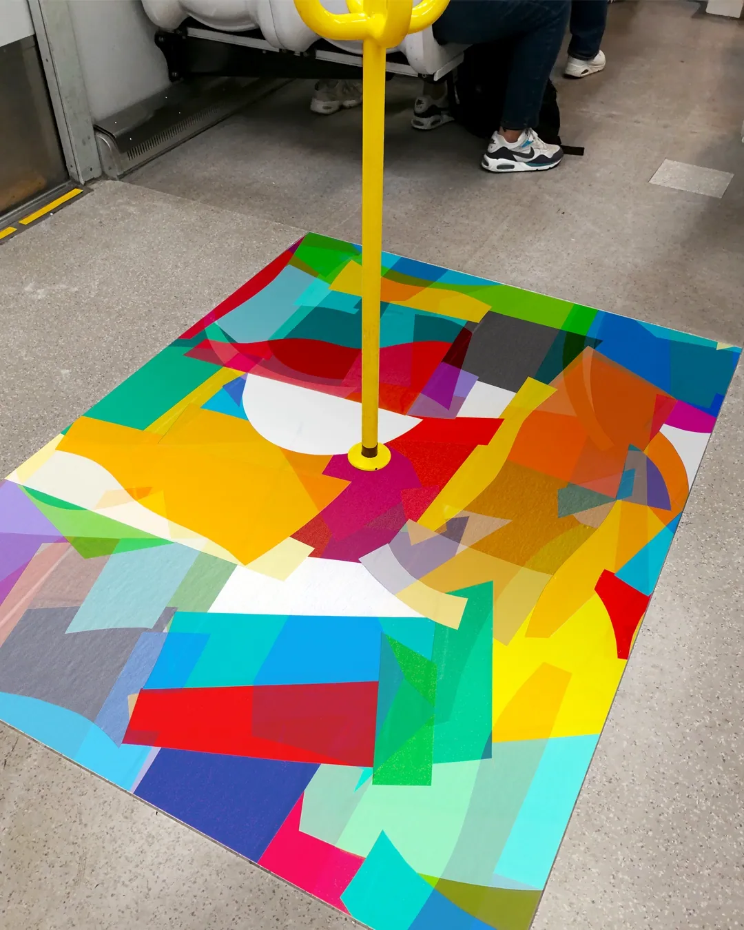 KOLLAGƎ flooring on Canada Line concept.